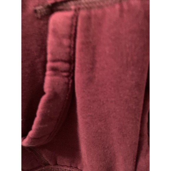 Abercrombie Boys Active Wear Full Zip Sweatshirt Hoodie Size XL Burgundy - Picture 6 of 10